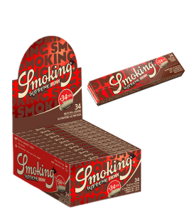 SMOKING KING SIZE SUPREME BROWN + TIPS